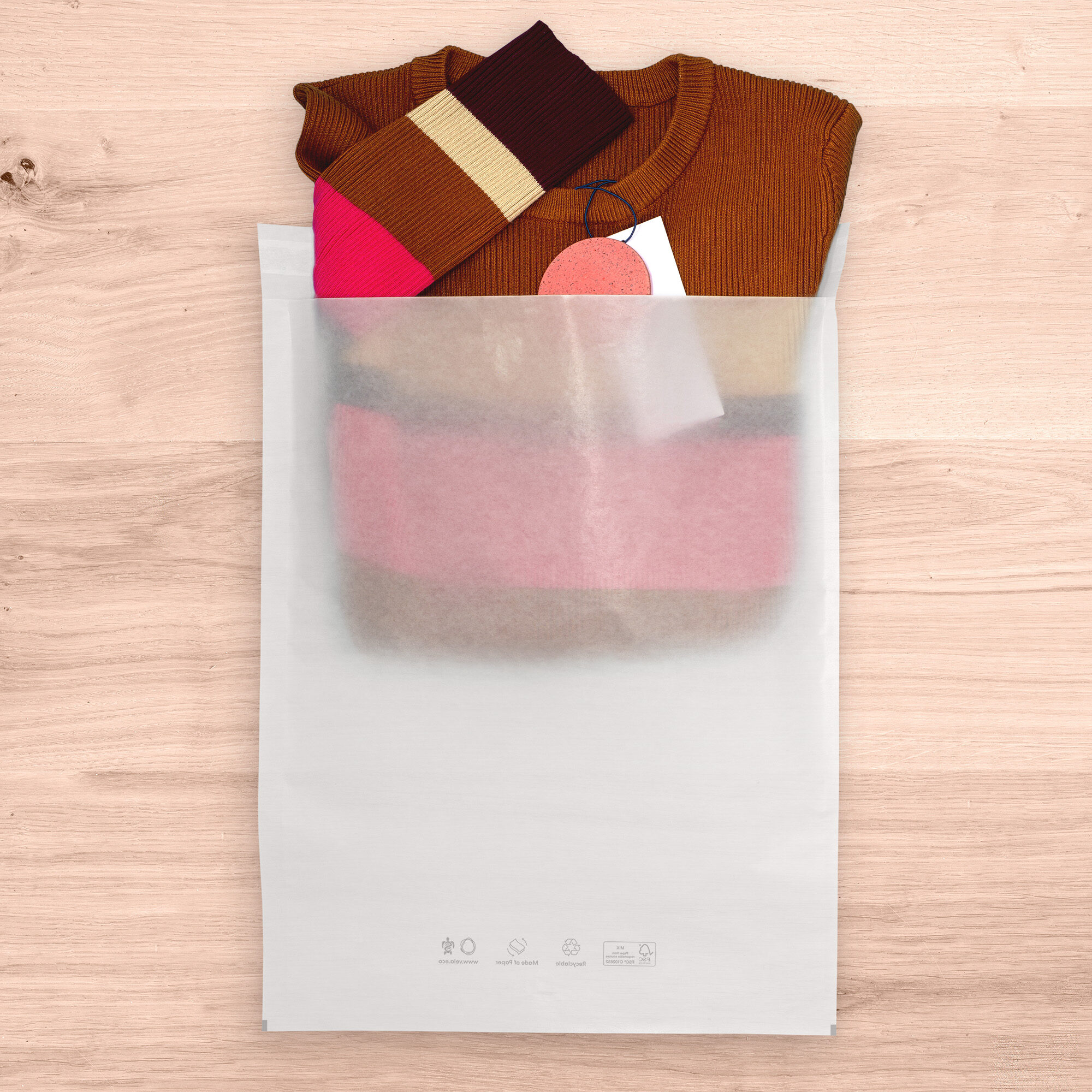 Paper-based product wrap